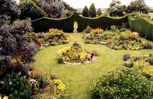 Stourton House Flower Garden -- Wiltshire